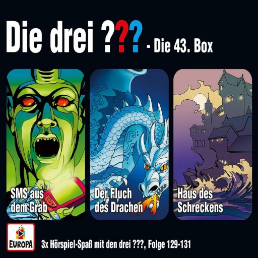 Die Drei ???, Folge 129,130,131Die 43. Box