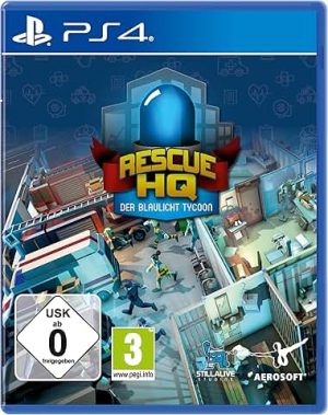 Rescue HQ - Der Blaulicht Tycoon (Playstation 4)