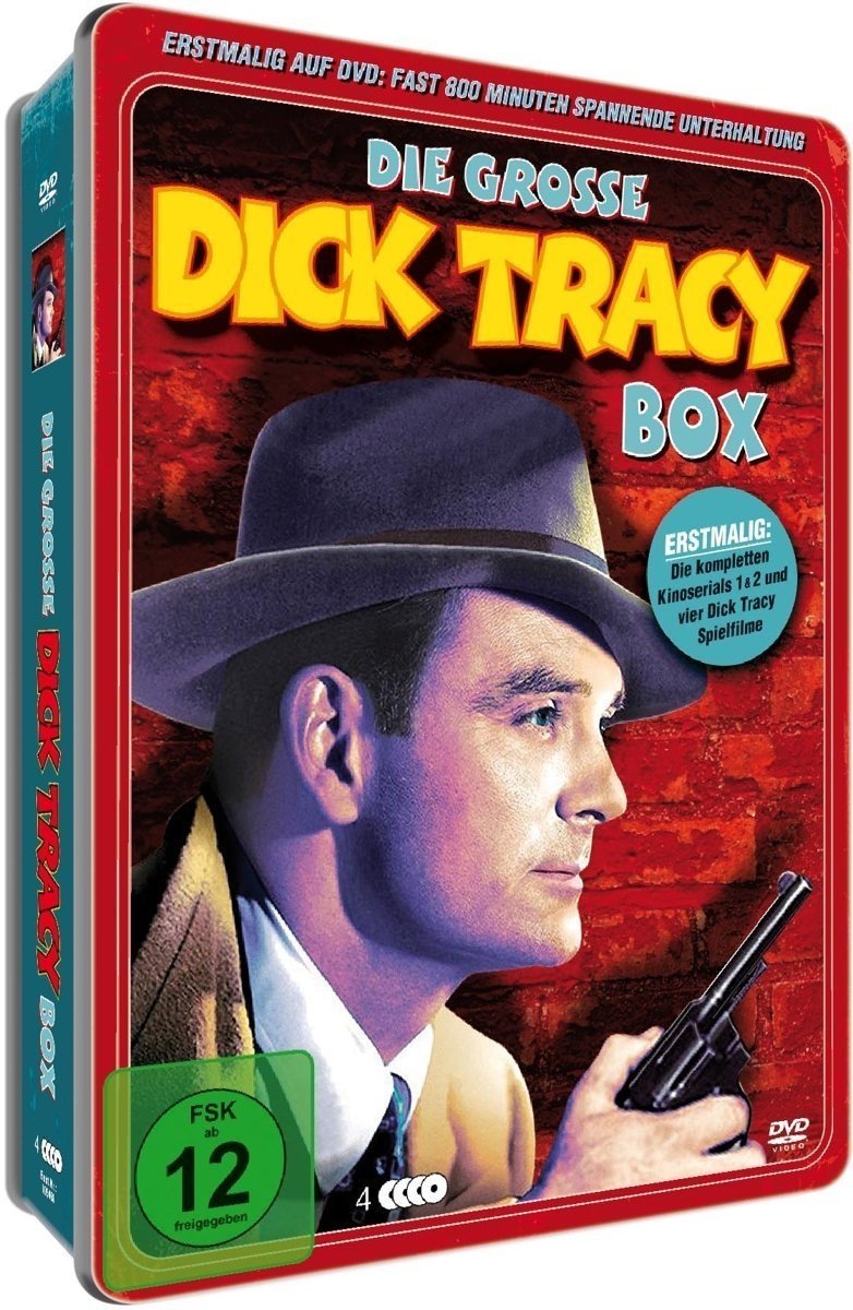 Die große Dick Tracy Box (4DVD, 6 Filme)