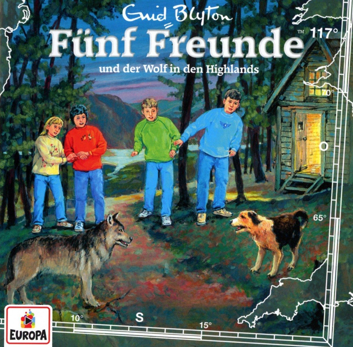 Fünf Freunde und der Wolf in den Highlands, Folge 117 | 1CD | Zustand: sehr gut
