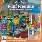 Fünf Freunde - Geheimnisvolle Schätze 3CD Box (Folge 101,106,114) | 3CD | Zustand:  sehr gut