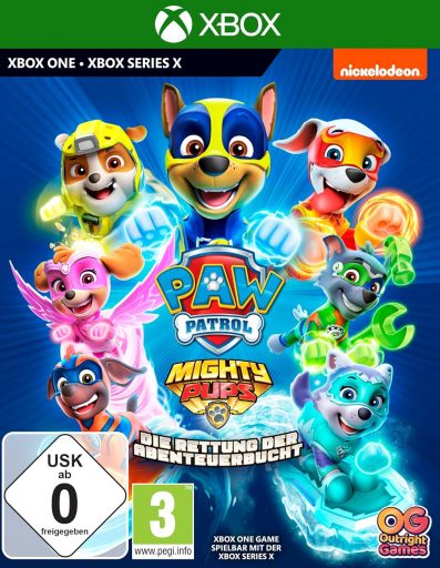 Paw Patrol: Mighty Pups - Die Rettung der Abenteuer Bucht | xbox one / Series X | USK 0 |  NEU+OVP