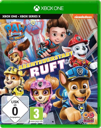 Paw Patrol: Der Kinofilm - Abenteuerstadt ruft | xbox one / Series X | USK 0 |  NEU+OVP