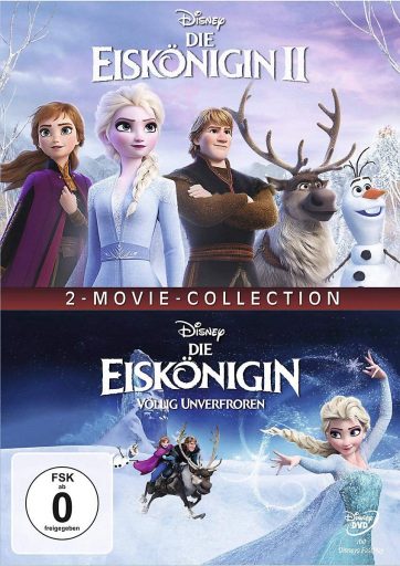 Disney: Die Eiskönigin 1 + 2 (2 Filme) | 2DVD | FSK 0 |  NEU+OVP