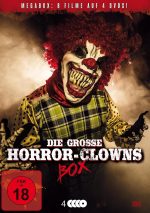 Die Grosse Horror-Clowns Box (8 Filme) | 4DVD | FSK 18 |  NEU+OVP