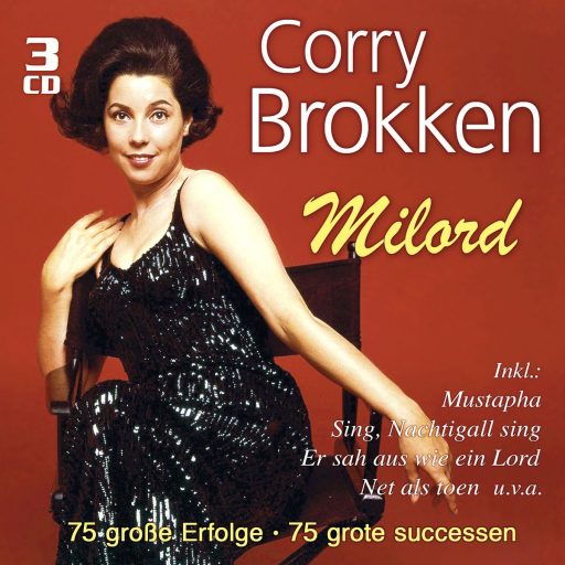 Corry Brokken - Milord, 75 große Erfolge | 3CD |  NEU+OVP
