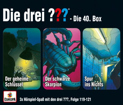 Die Drei Fragezeichen - Die 40. Box (Folge 119,120,121) | 3CD |  NEU+OVP