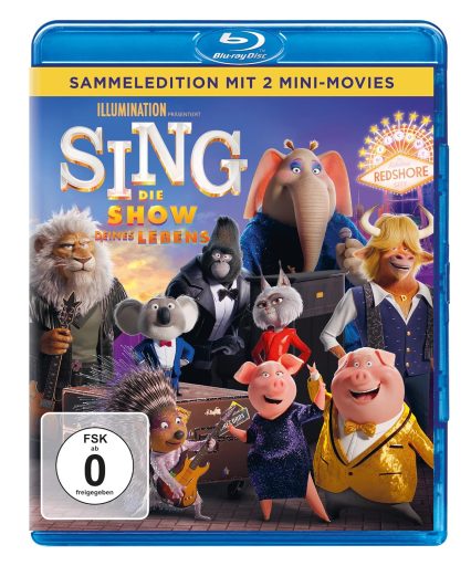 Sing - Die Show deines Lebens | 1BlueRay | FSK 0 |  NEU+OVP