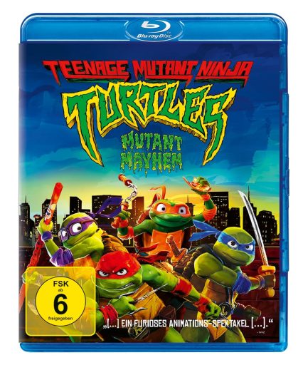 Teenage Mutant Ninja Turtles: Mutant Mayhem | 1BlueRay | FSK 6 |  NEU+OVP