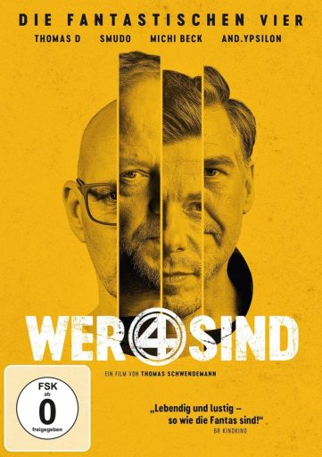 Wer 4 sind - Die Fantastischen Vier | 1DVD | FSK 0 |  NEU+OVP