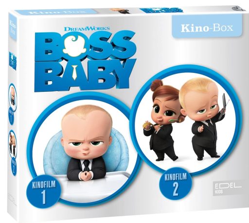 Boss Baby - Kino Box - Die Original Hörspiele zu den Kinofilmen 1+2 | 2CD |  NEU+OVP